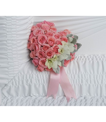 Divine Serenity Casket Insert from Rees Flowers & Gifts in Gahanna, OH